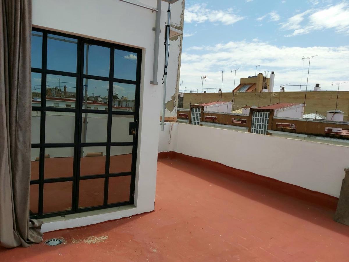La Casa De Leon Xiii.Terraza Privada. Parejas Sevilha Exterior foto